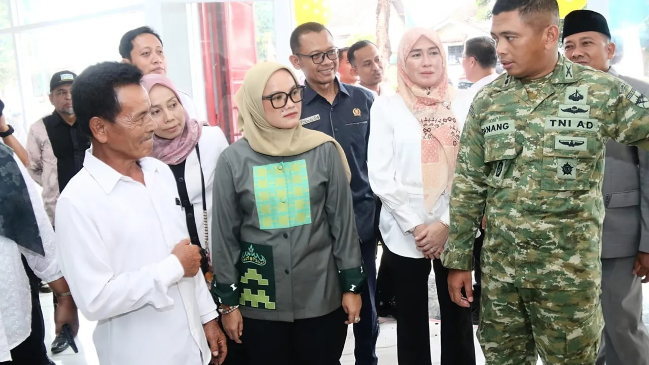 Dandim Bersama Forkopimda Ikuti Peresmian 1.061 KDKMP Secara Virtual