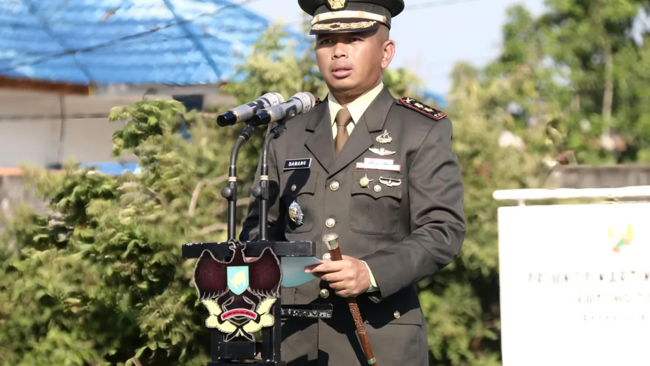 Peringati Hari Lahir Pancasila, Dandim 0429/Lamtim Ajak Prajurit Jadi Garda Terdepan NKRI