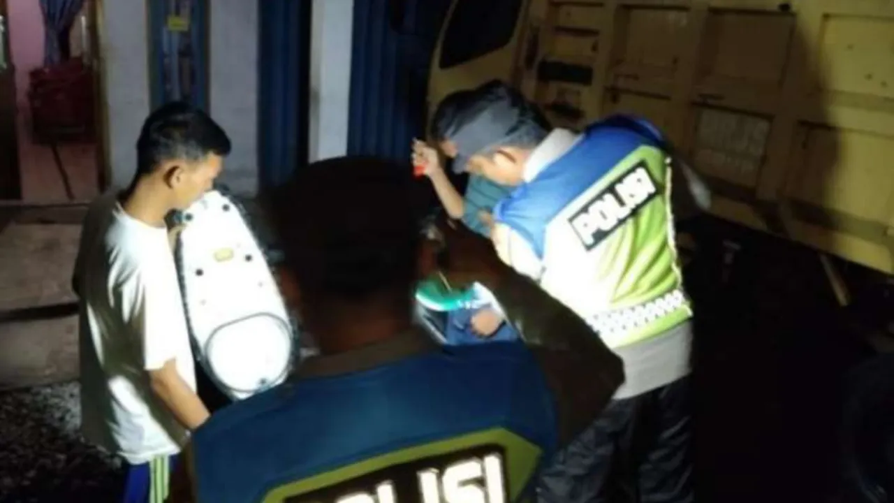 Polsek Semidang Aji Polres Oku Laksanakan Patroli Subuh Untuk Mencegah Kreawanan