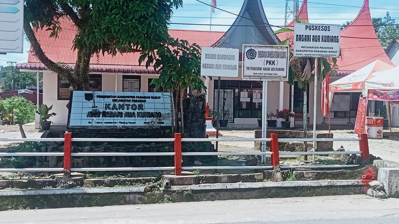 SUMATERA BARAT PASAMAN BARAT DUGAAN PENYELEWENGAN DANA LELANG PASAR NAGARI JORONG PADANG TUJUH DIDUGA KUAT ADA UNSUR KORUPSI PEDAGANG MINTA TRANPARASI DARI PEMERINTAHAN NAGARI AUA KUNIANG